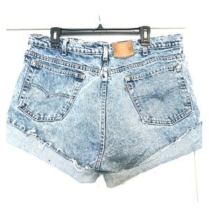 Levi Strauss High Rise Shorts